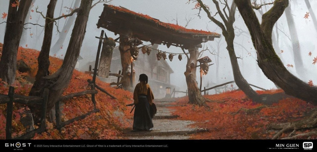 Sucker Punch艺术家分享《羊蹄山之魂》早期概念图与设计理念