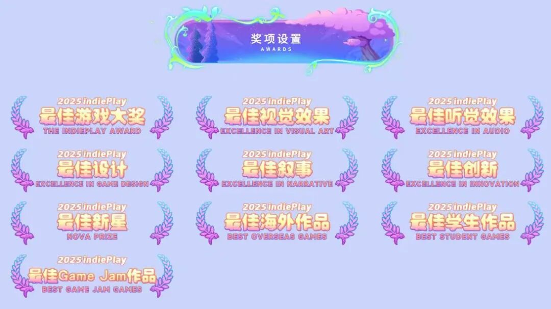 2025 indiePlay中国独立游戏大赛入围名单公布！