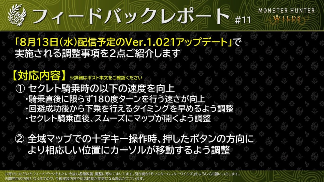真急了？《怪物猎人：荒野》推出全新鹭鹰龙补丁!