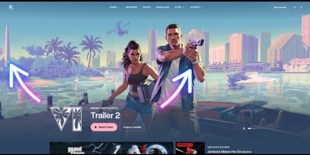 R星官网新面貌 玩家猜测《GTA6》新预告片发布在即