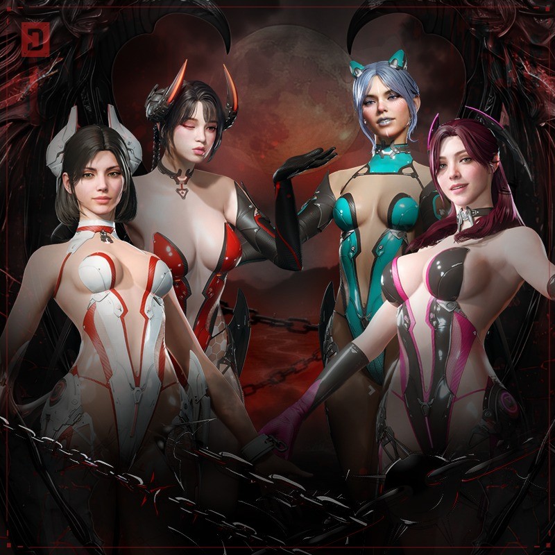 《第一后裔》万圣节新皮肤：大雷小恶魔 性感木乃伊