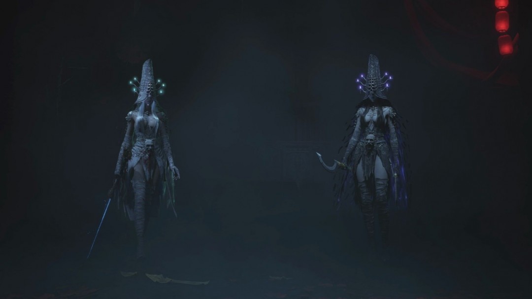 《明末：渊虚之羽》新套装截图 诡异新娘身姿傲人