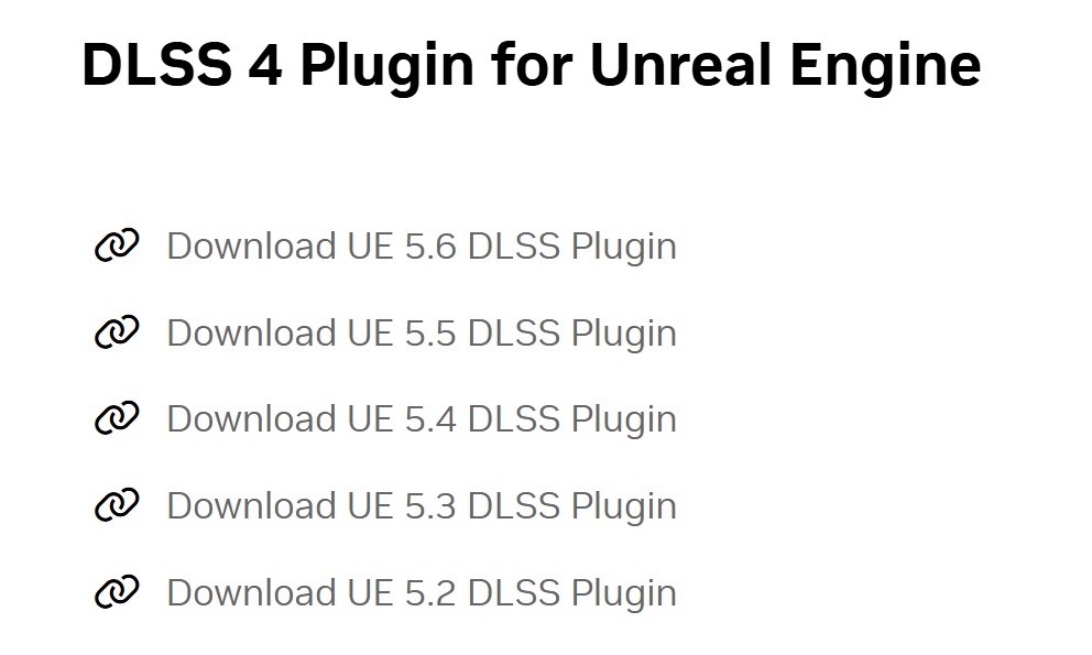 虚幻引擎5.6版DLSS4插件正式发布 性能飙升35%