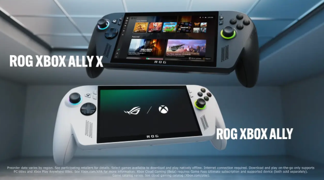 华硕出品ROG Xbox Ally价格公布 4300元起步