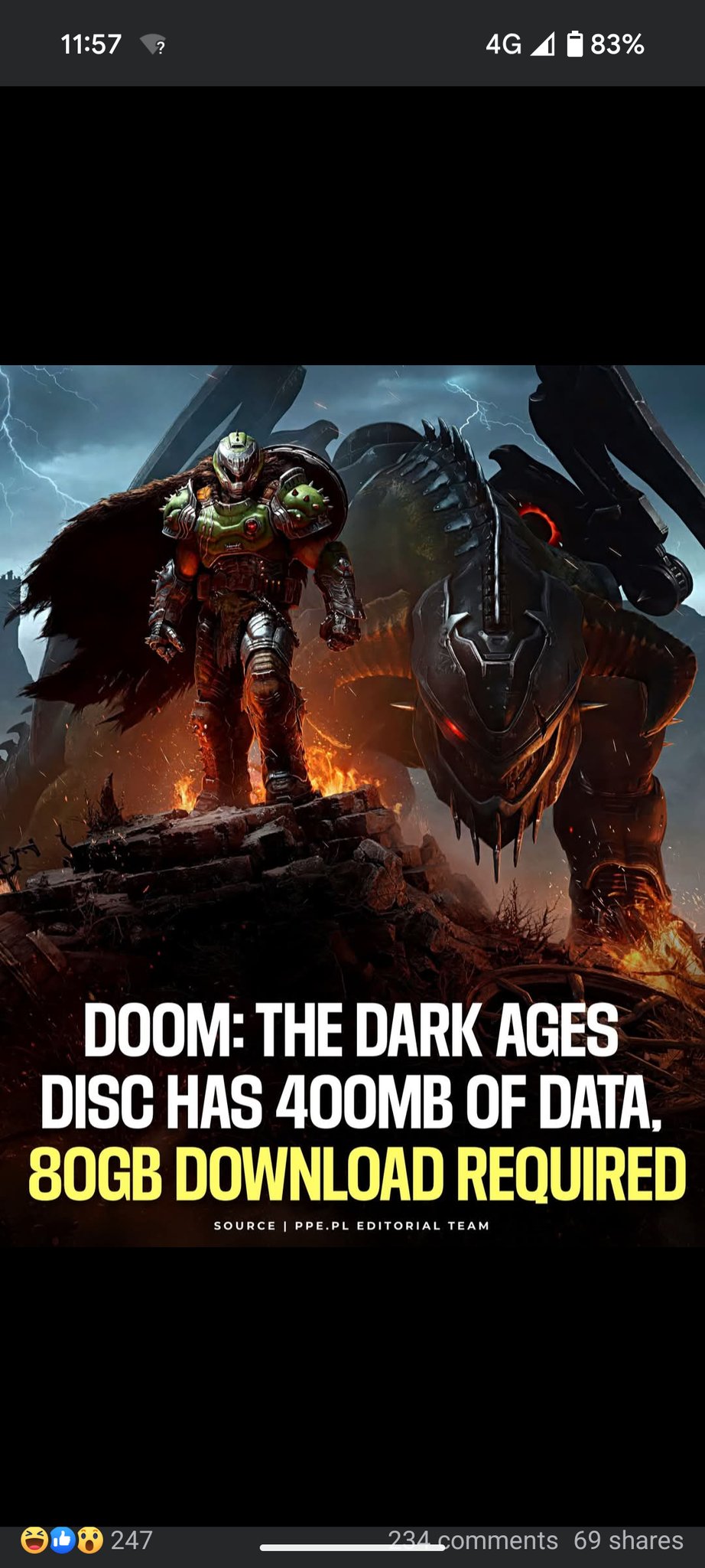 《毁灭战士：黑暗时代》全球各地解锁时间曝光