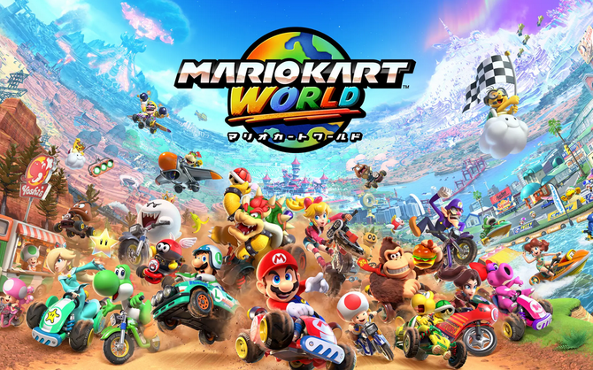 细心玩家称发现《马里奥赛车:世界》有反向赛道设定