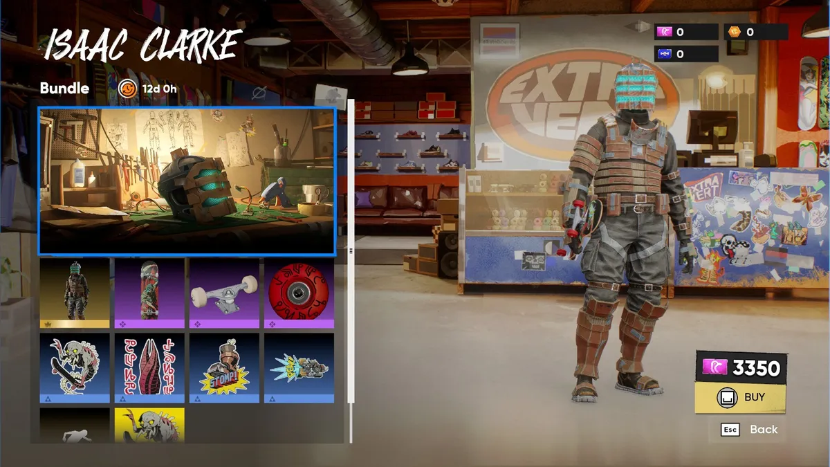 玩家吐槽《滑板4》：一个艾萨克皮肤竟然35美元