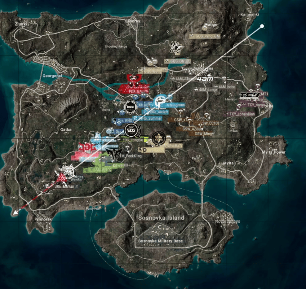 《PUBG》EWC预选赛小组赛第一轮：TCY强势表现领跑