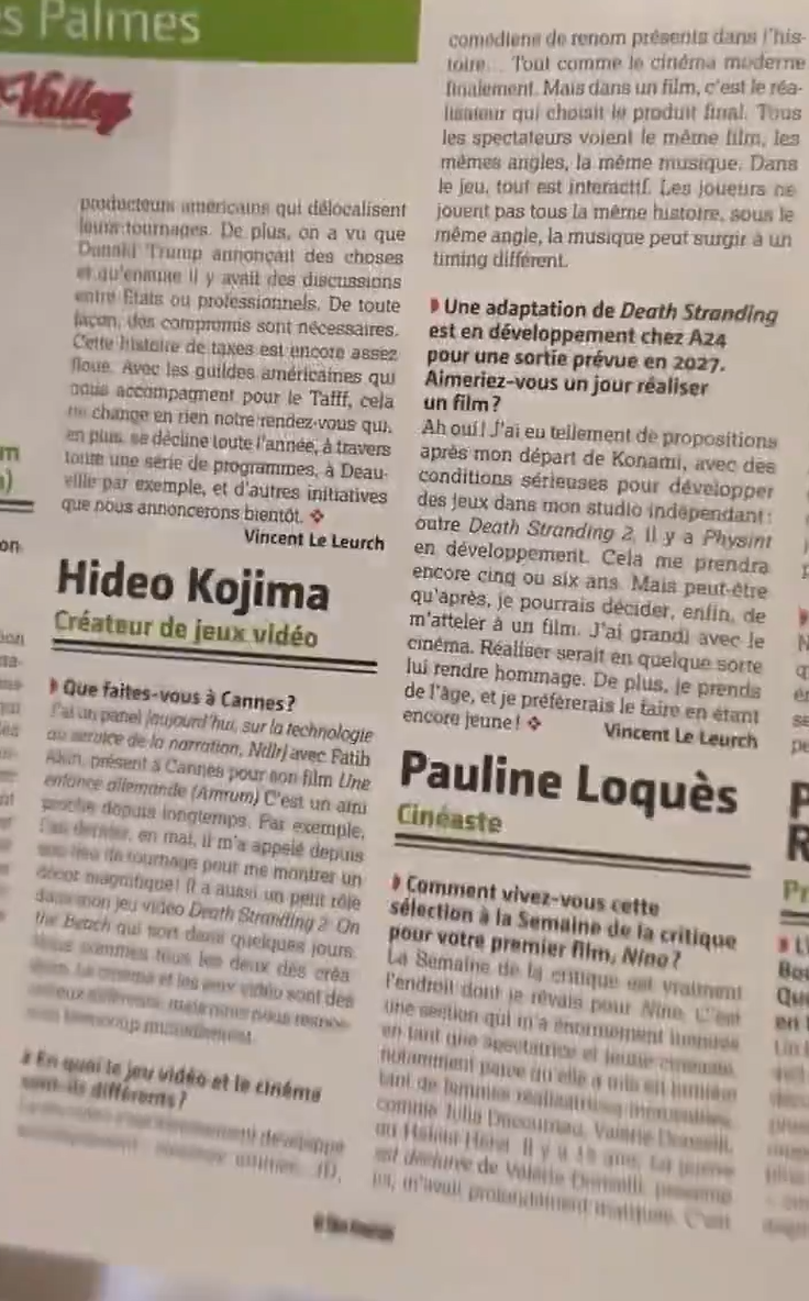 《Physint》开发周期曝光 小岛秀夫或计划转战影坛