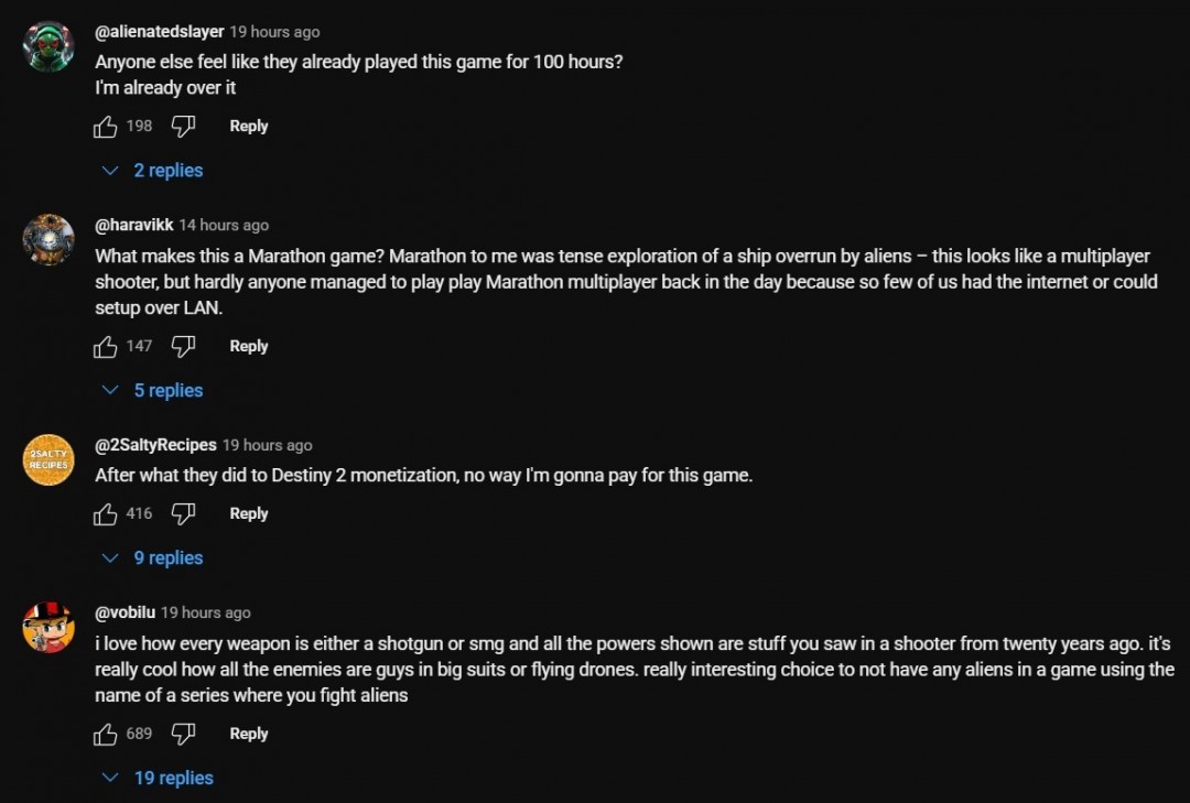 新版《马拉松》公布后 预告和演示遭差评轰炸