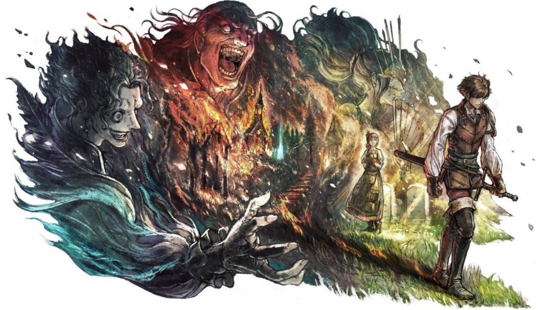 《歧路旅人0》有两条并行故事线 重建家园和复仇