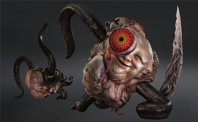 恐怖诡异！《鬼武者：剑之道》幻魔介绍＆模型放出