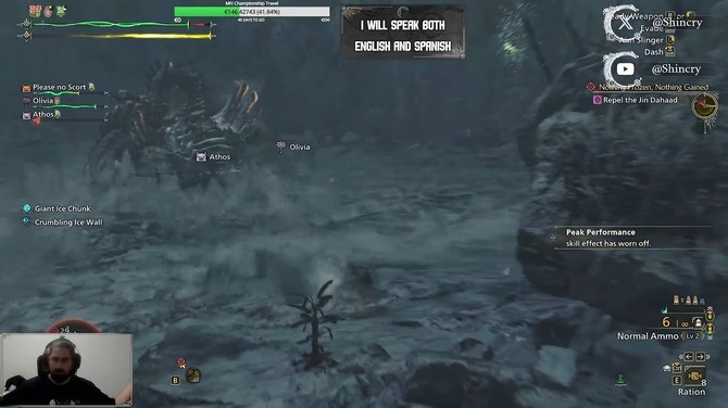 《怪猎：荒野》高玩挑战成功无受伤击杀白炽龙 自称生涯最难