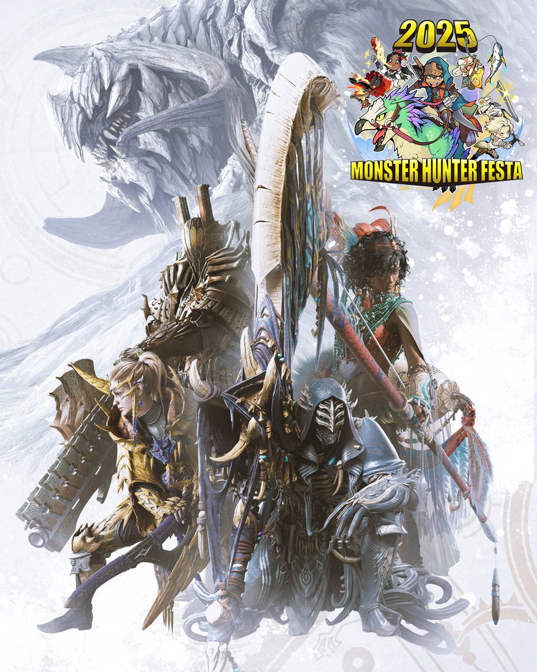 《怪物猎人》盛宴来袭 2025巴黎游戏周特别活动官宣  