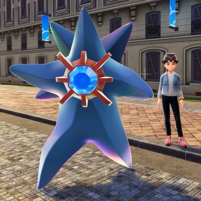 我去奇行种！ Mega宝石海星诡异跑姿引热议