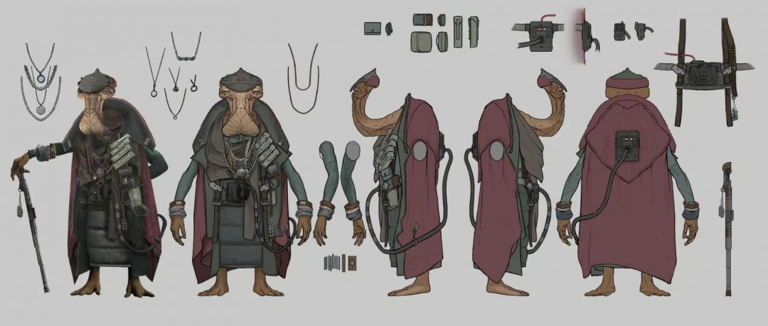 《星球大战：日蚀》概念图泄露 角色设计初窥