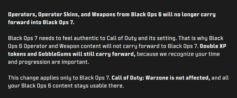 你也不要二次元？官方确认《黑色行动7》不会有卡通皮肤！