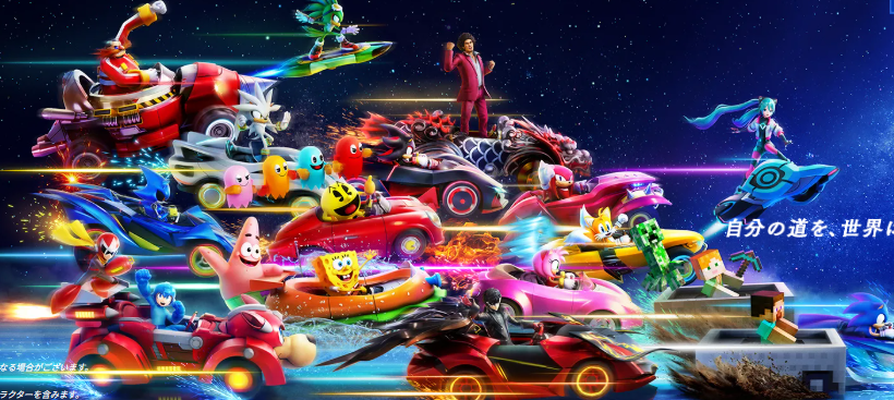 《索尼克赛车：交叉世界》新DLC发布 海绵宝宝参战