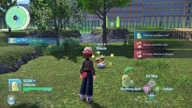 经典再现！《宝可梦传说 Z-A》葡萄园低模被调侃致敬《最终幻想14》