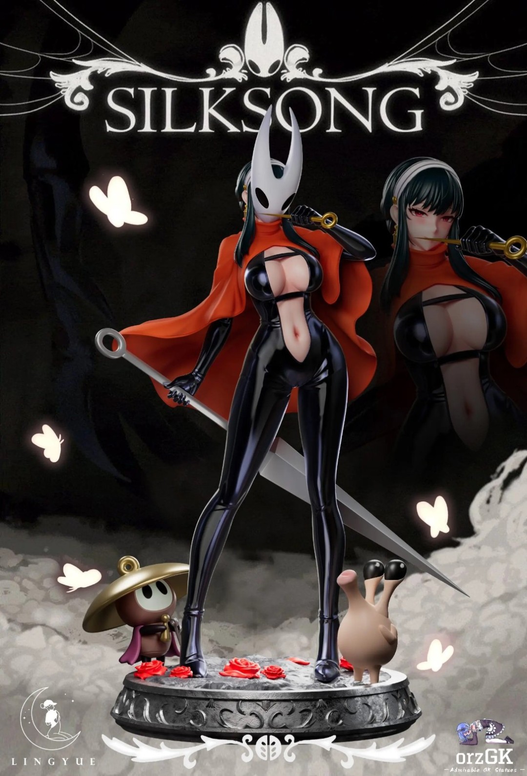 《空洞骑士：丝之歌》大黄蜂GK雕像 拟人化美女吸睛