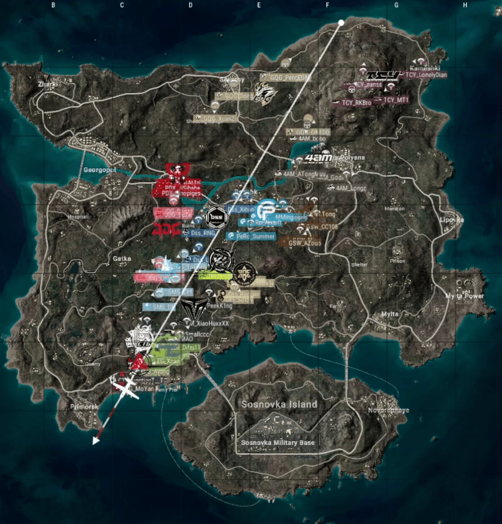 《PUBG》EWC预选赛小组赛第一轮：TCY强势表现领跑
