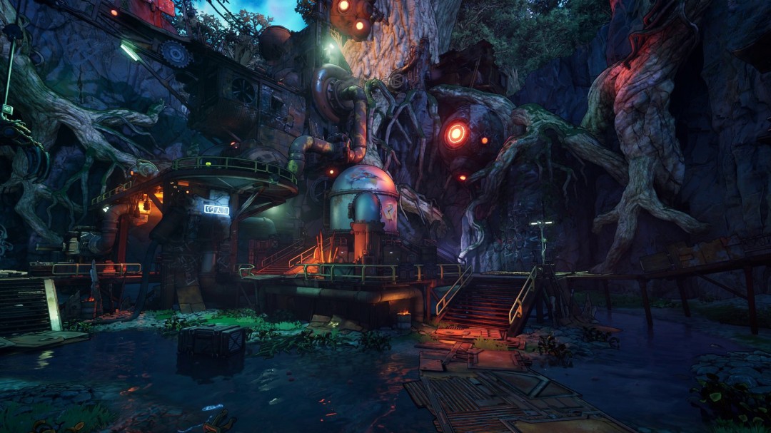 《无主之地4》新星球全新截图 展示四大无缝连接的地区