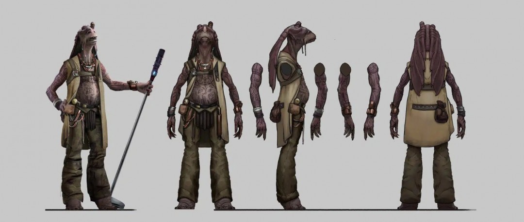 《星球大战：日蚀》概念图泄露 角色设计初窥