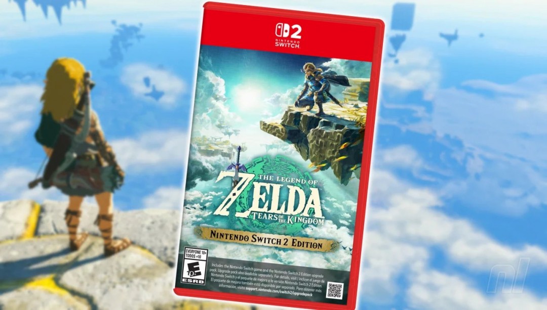 “Switch 2版”实体游戏所有内容将放在一张卡上