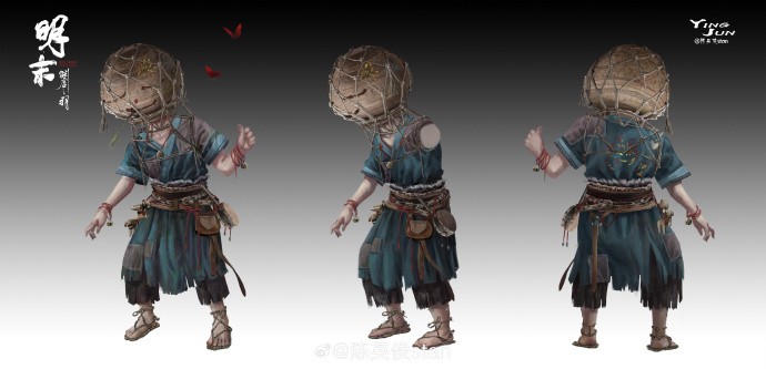 《明末：渊虚之羽》概念原画图公布！包含未登场角色