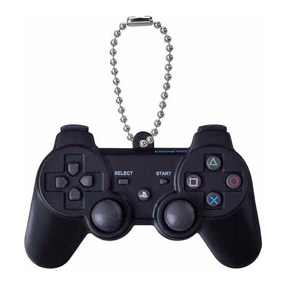 万代推新索尼PS手柄吊坠扭蛋 按键响起经典BGM