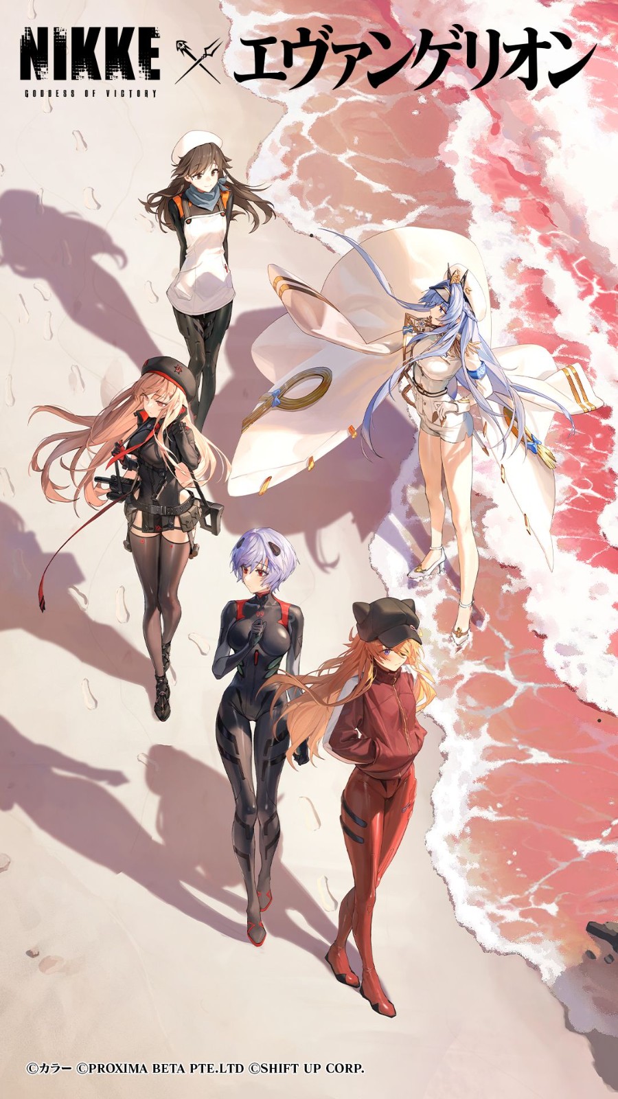 《妮姬：胜利女神》联动EVA第二弹壁纸 妹子曲线毕露