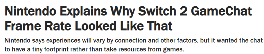 开发者解释Switch 2玩家互动降帧设计 优先游戏速度体验