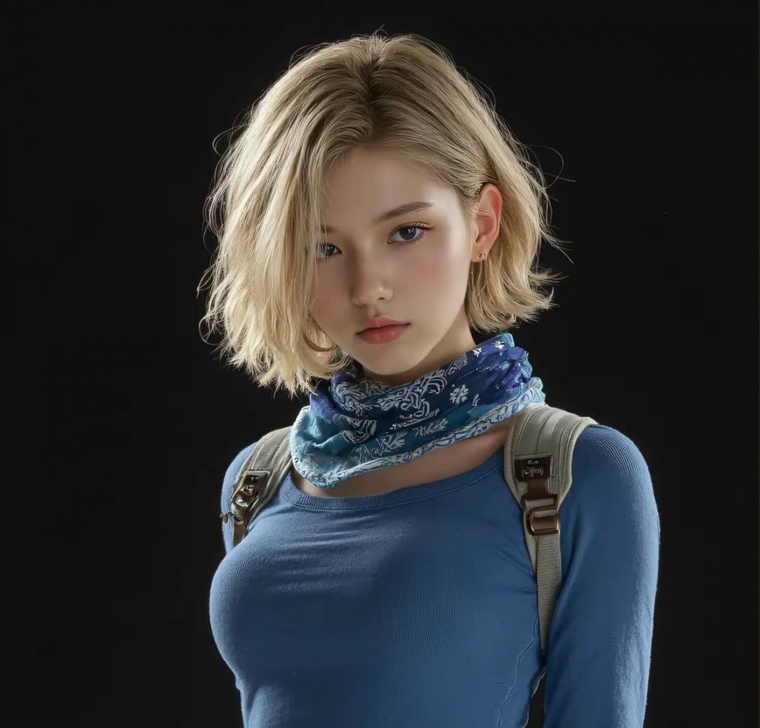 小姐姐气场十足！AI生成的《龙珠》Coser图赏