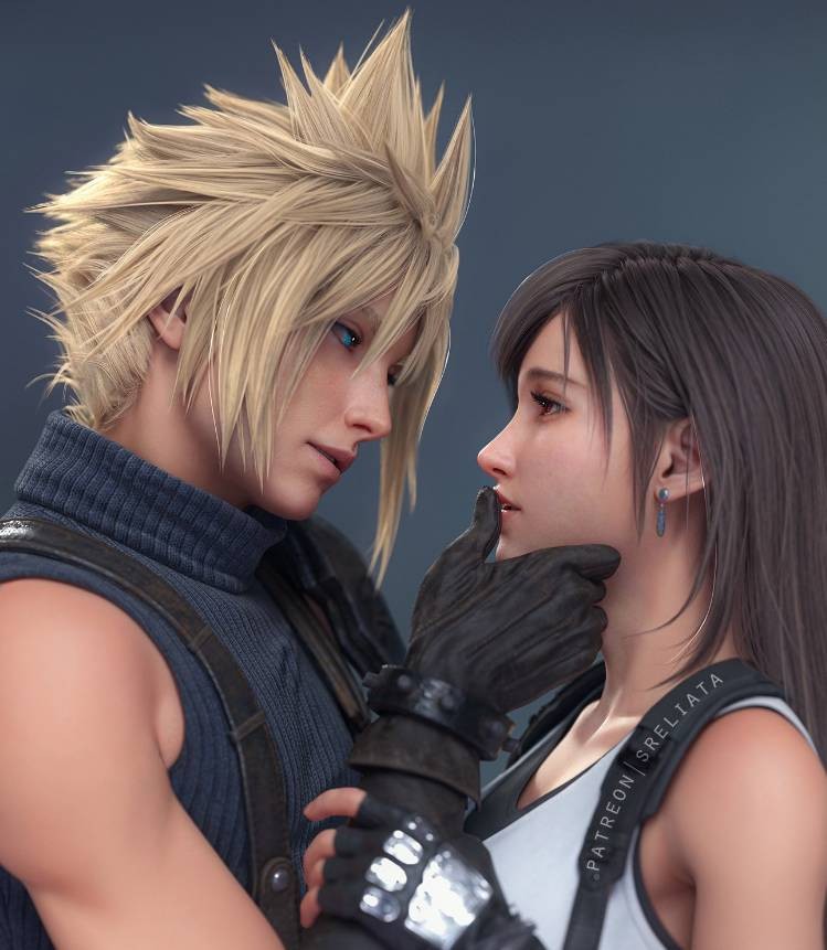 《最终幻想7》蒂法新3D美图 穿GTA6女主服装更性感迷人