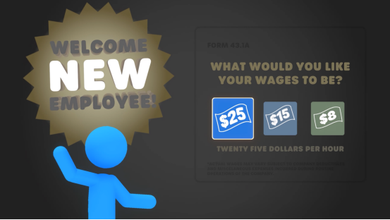 用拳头打通职场晋升路！物理乱斗新游《打工火柴人》8月18日Steam正式开打