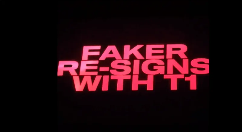 活到老干到老！Faker与T1续约到2029年