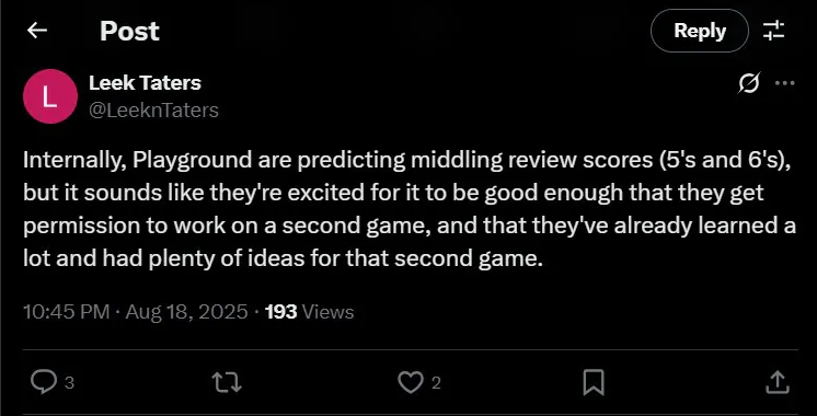 《神鬼寓言4》内部测试评分低 但已有续作想法？