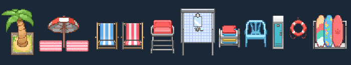 《线条小狗：动物温泉》季节DLC夏日派对正式上线，泳池躺椅开启清凉一夏！