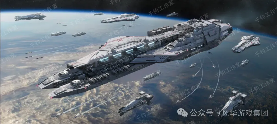 国产科幻军事游戏《代号Space》曝光 宇宙战舰太酷炫