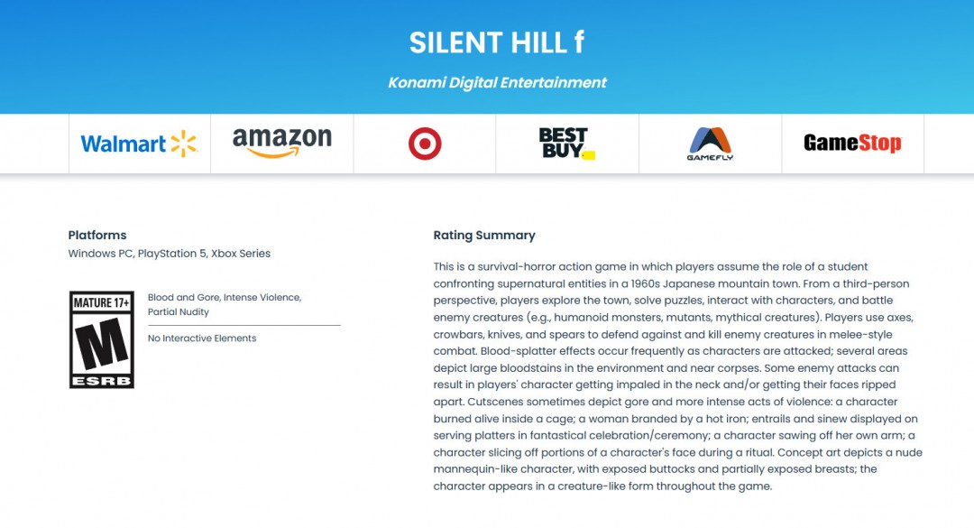 《寂静岭f》的战斗疑似完全舍弃了枪战 强调近战