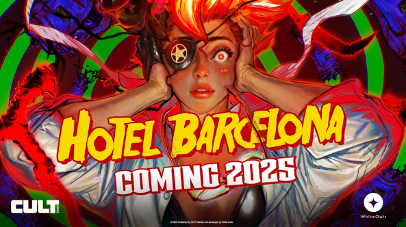 《巴塞罗那旅馆》9月多平台发售 须田刚一开发2D横版ACT