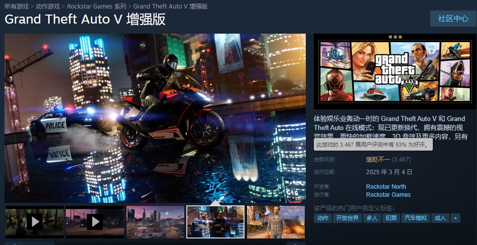 《给他爱5》增强版Steam褒贬不一 画质提升不少