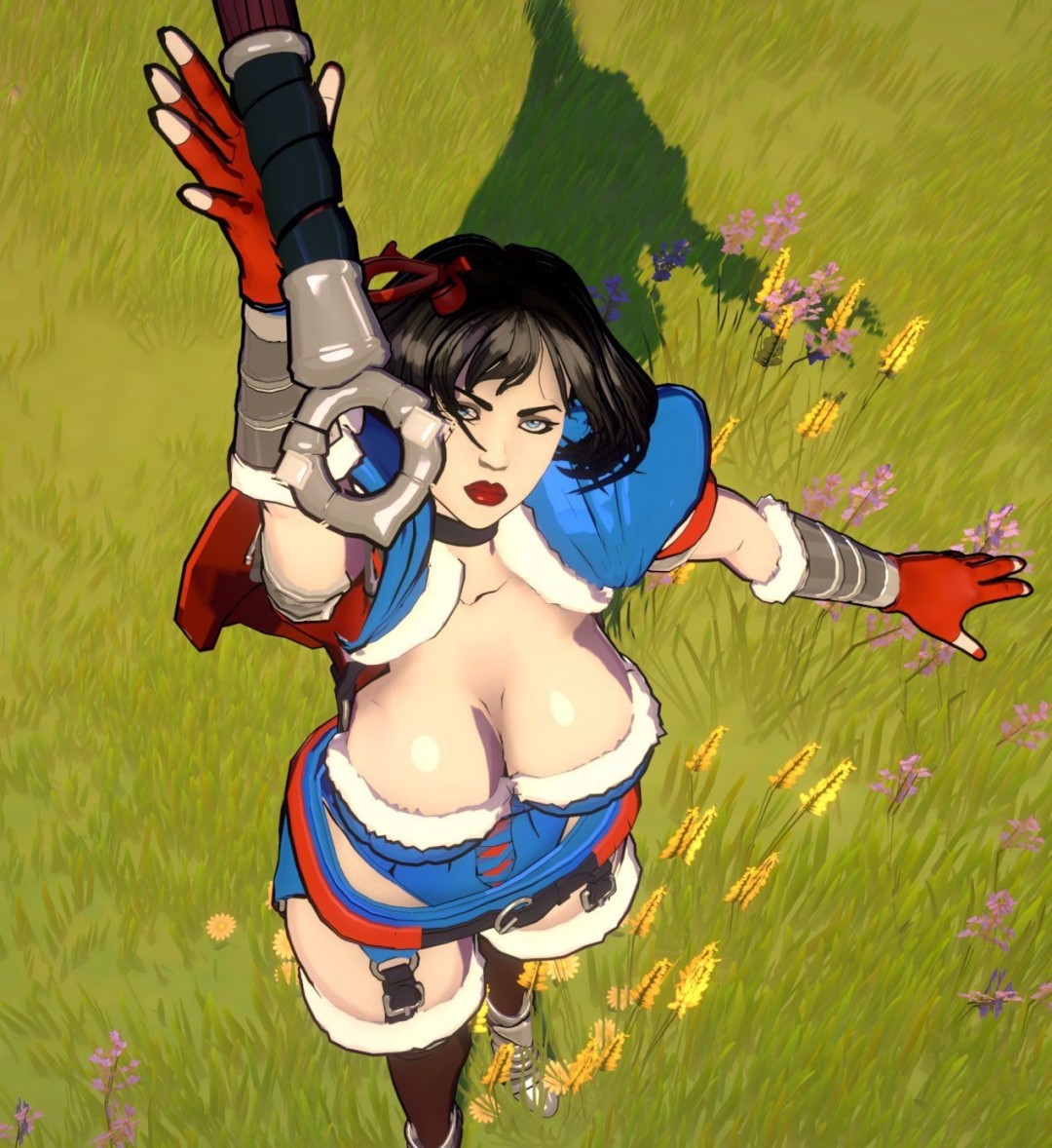 《Swords & Slippers》拍照模式截图 白雪公主太翘了