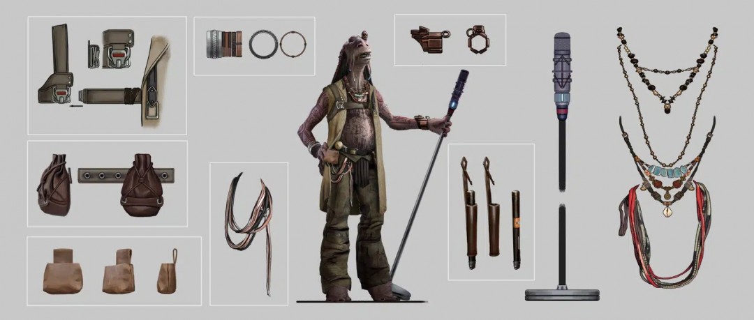 《星球大战：日蚀》概念图泄露 角色设计初窥