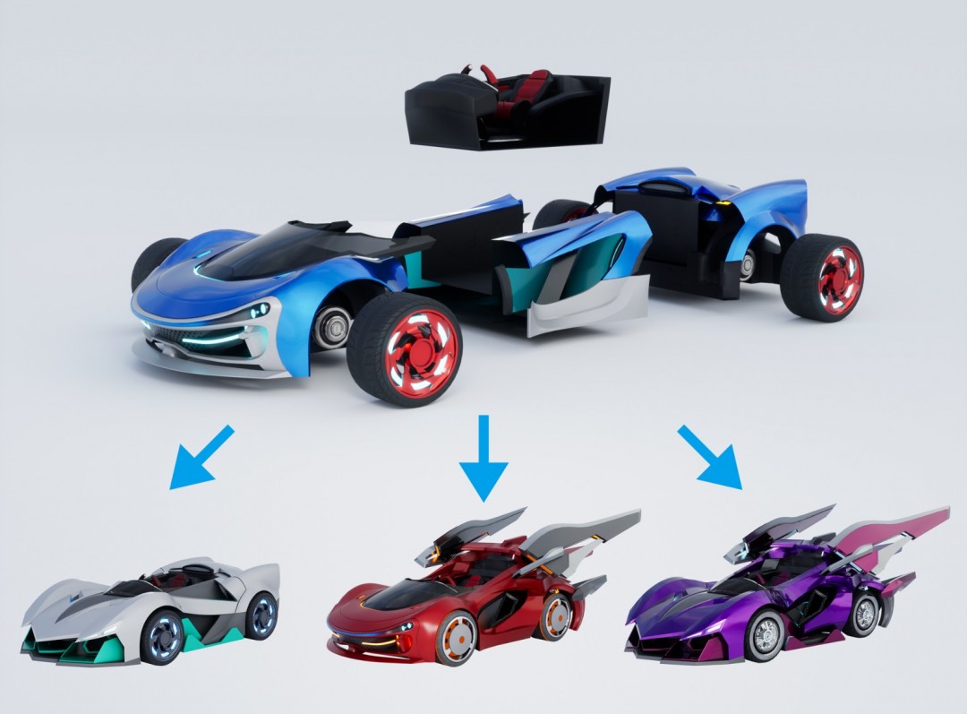 《索尼克赛车 交叉世界》新情报公开 车辆自定义系统