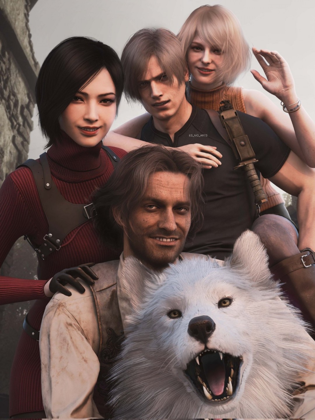 吉尔、艾达同框！《生化危机》系列女主全家福来了