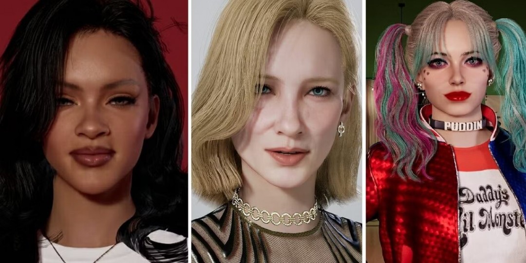 《inZOI》精美捏脸图赏 还原男女明星和其他名人