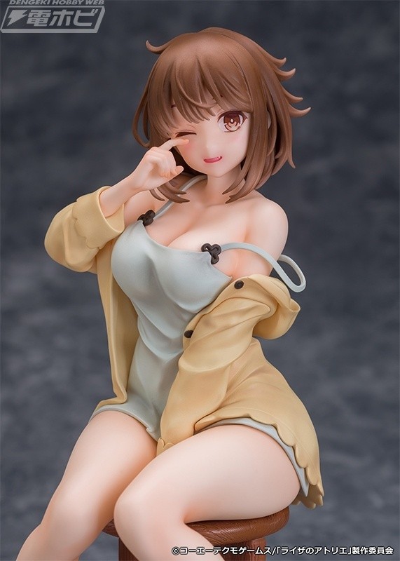 《莱莎的炼金工坊》莱莎新手办 睡眼惺忪的少女