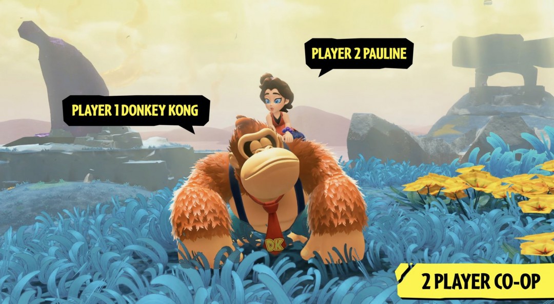 《咚奇刚：蕉力全开》支持双人合作 玩家可控制小宝琳