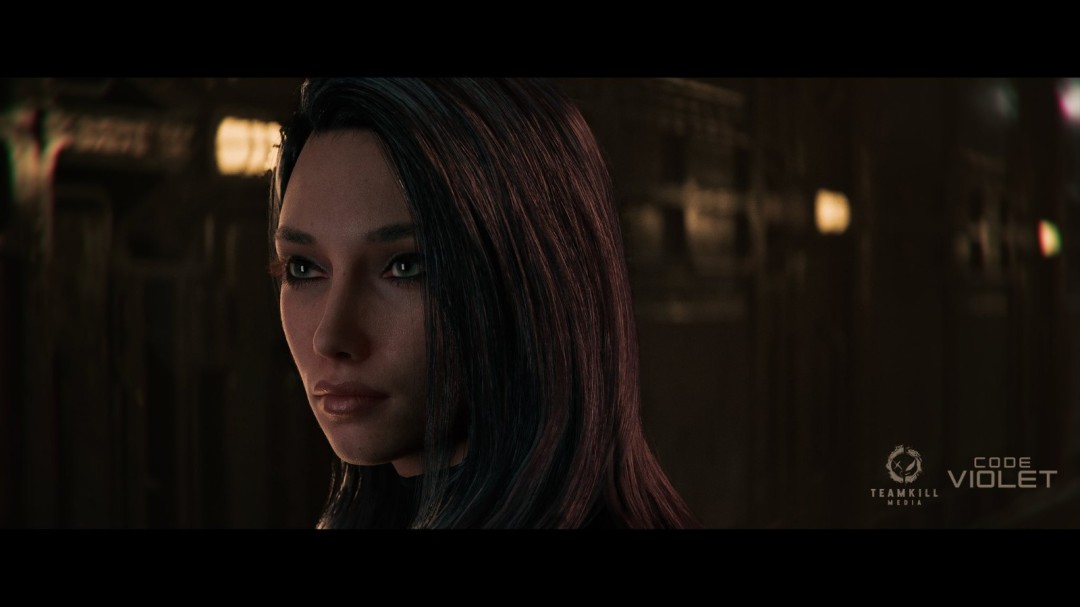 《Code Violet》女主角模型图 漂亮性感诱惑